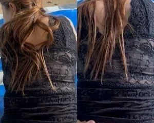 Nhẹ nhàng Doggy em gái Huỳnh Trâm