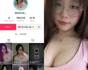 Lộ Clip sex nữ Tiktoker SamXik ( My Tam )